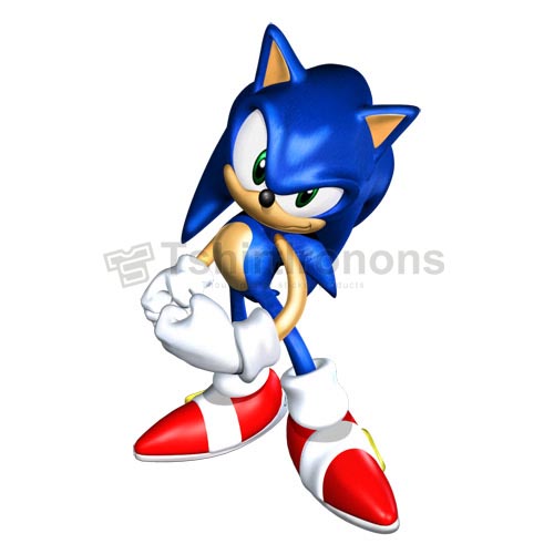 Sonic the Hedgehog T-shirts Iron On Transfers N7963 - Click Image to Close